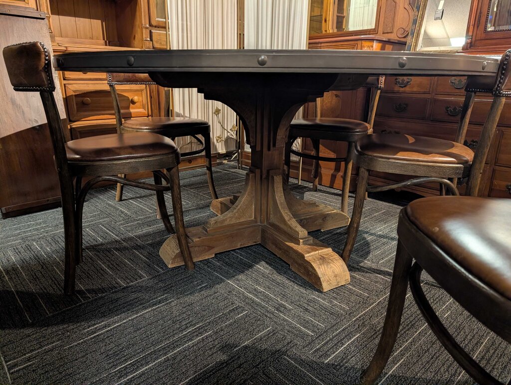Restoration Hardware Table With Five Chairs