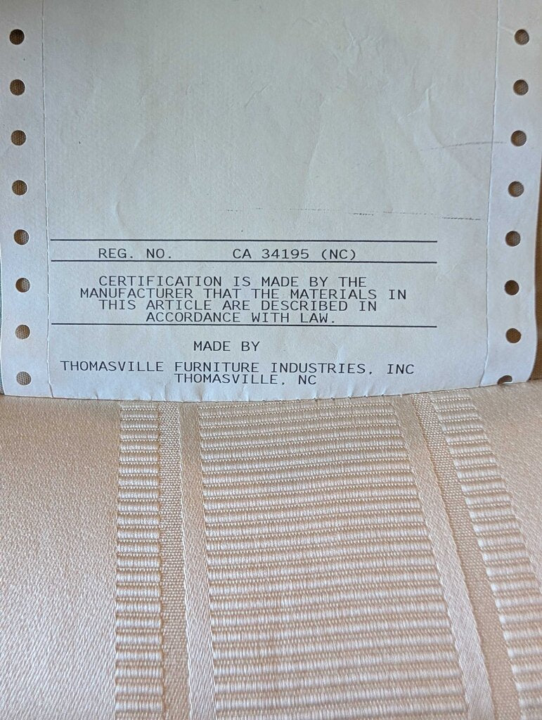 Thomasville Formal Wingback Chair