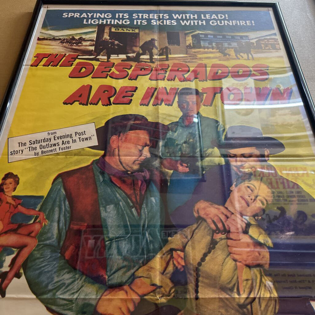The Desperados Are In Town Poster