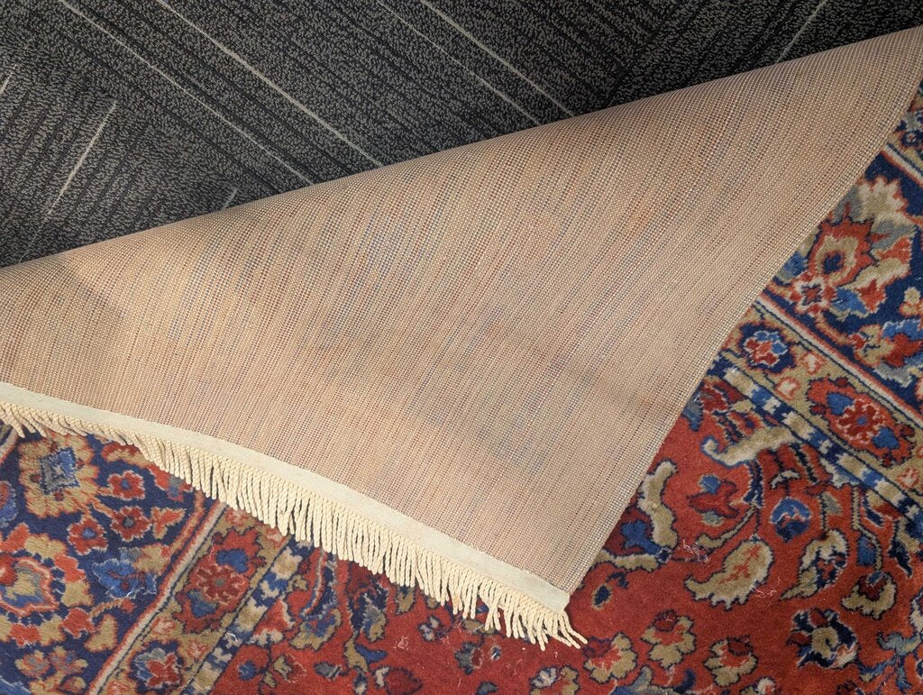 Persian Style Wool Machine Made Carpet By Barazak 12'4'' x 8'9''