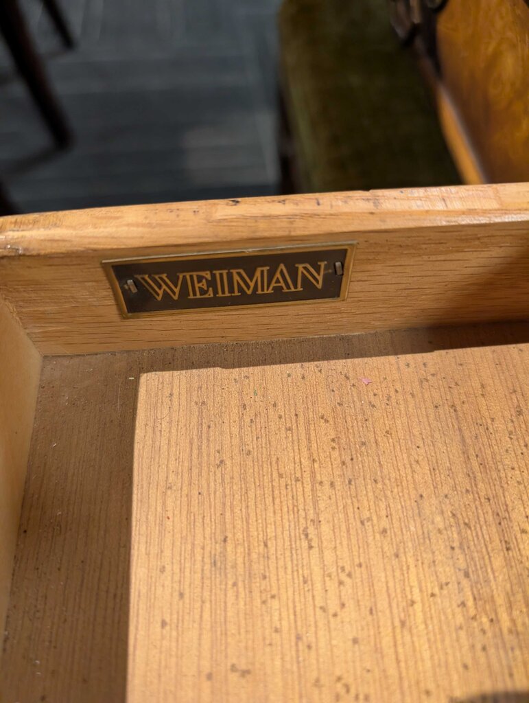 Vintage Sofa Table With Two Benches By Weiman