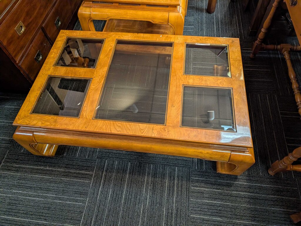 Glass Top Coffee Table