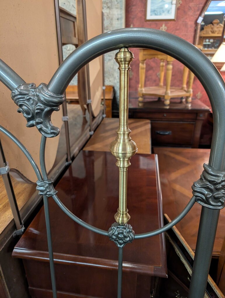 Queen Size Iron Headboard