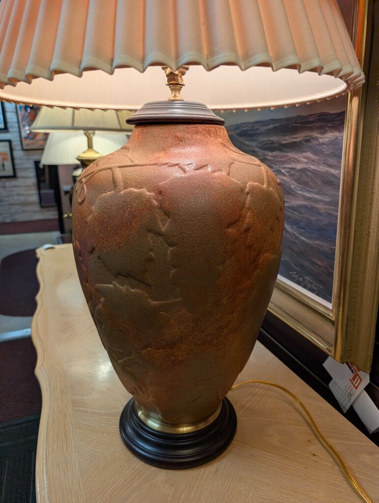 Designer "Fall" Asian Inspired Lamp by Wildwood