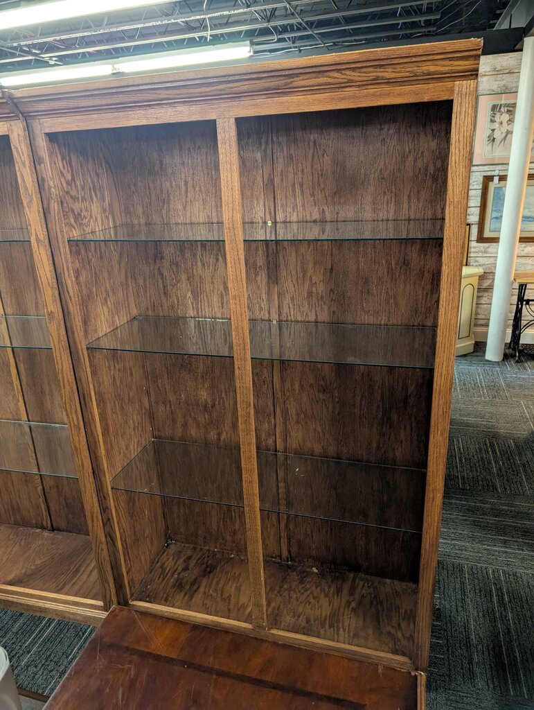 Oak Display Cabinet