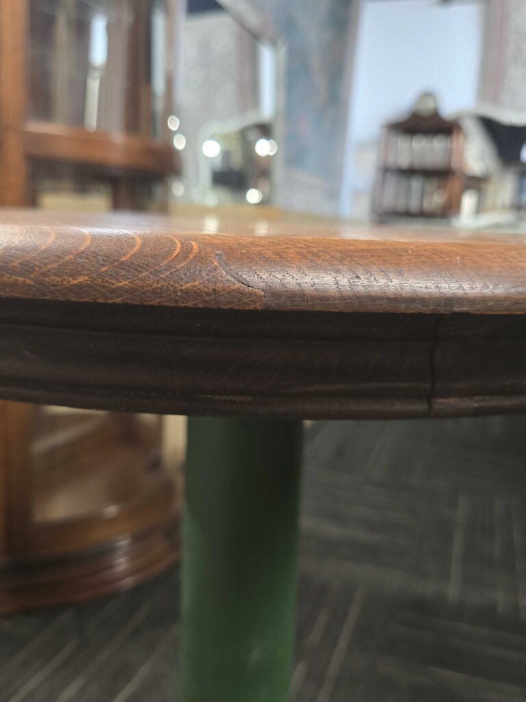 Oak Pedestal Table