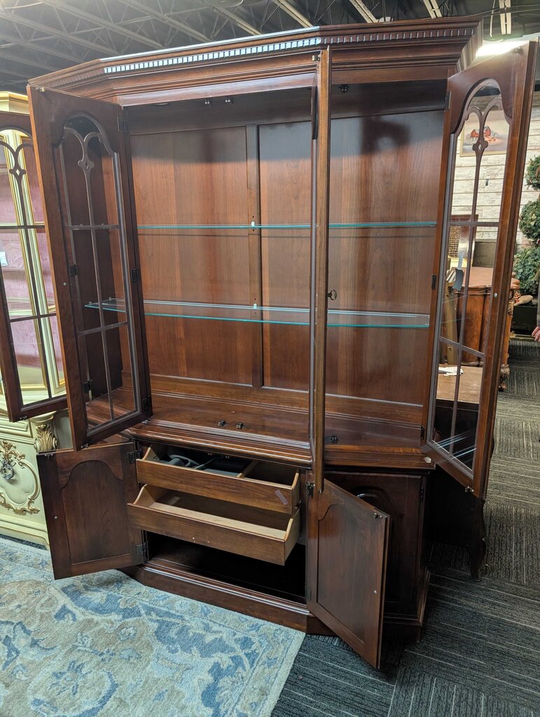 Solid Cherry China Cabinet