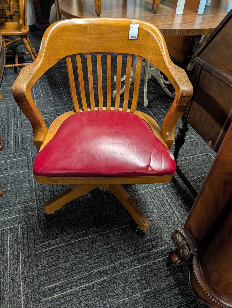 Oak Office Chair
