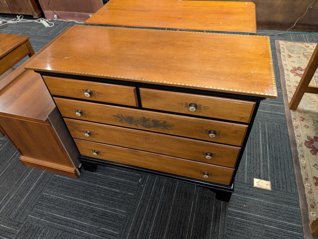 Solid Maple Dresser By Hitchcock