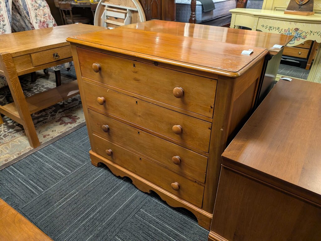 Antique Three Drawer Dresser