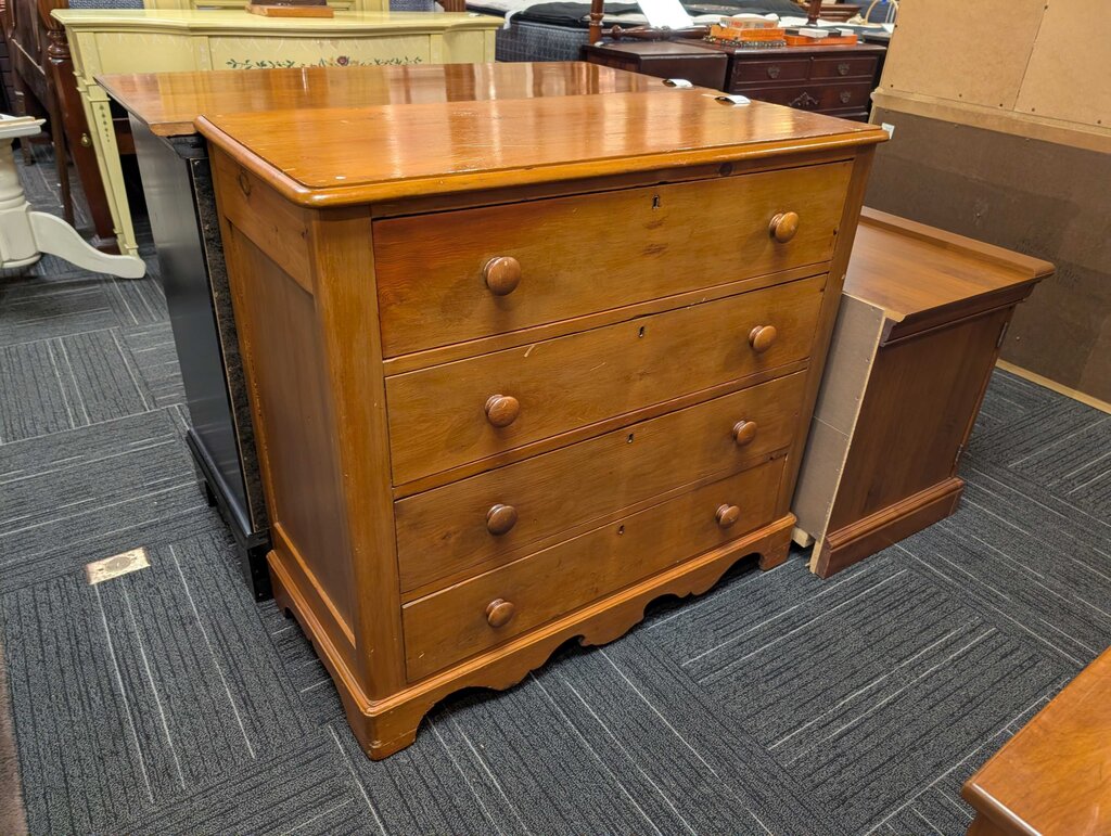 Antique Three Drawer Dresser