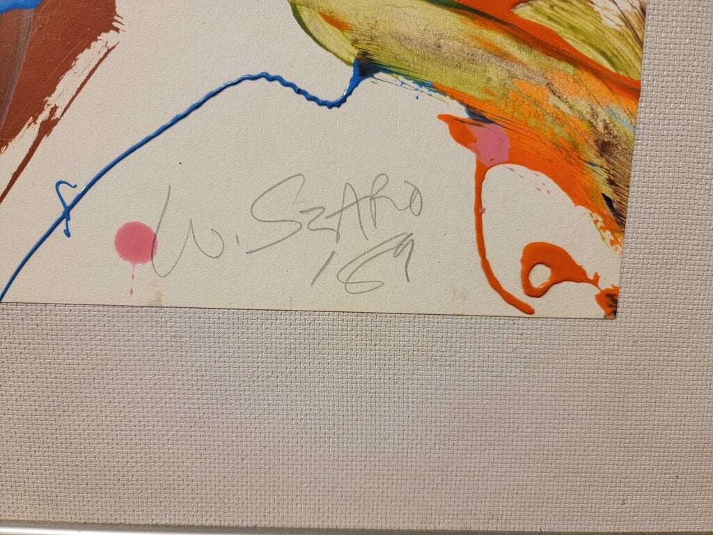 William Szaro Abstract Painting