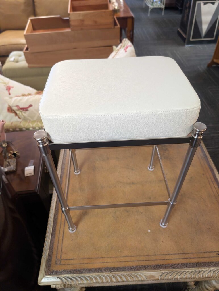 Metal Base Stool
