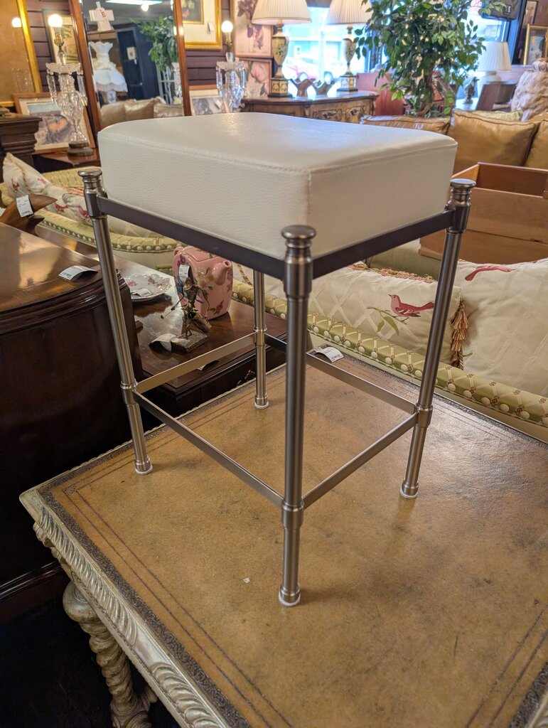 Metal Base Stool