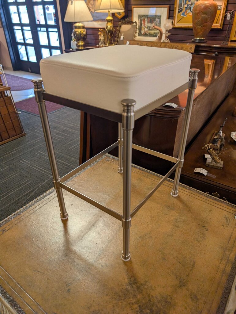 Metal Base Stool