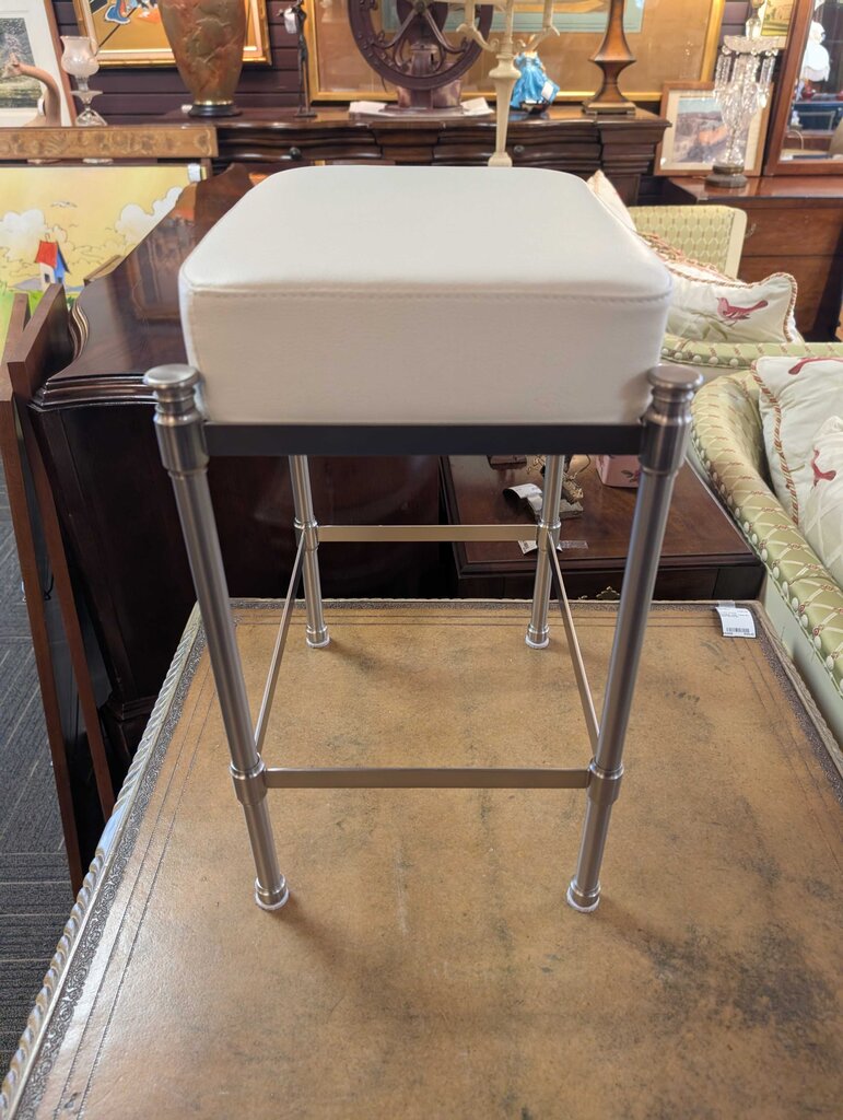 Metal Base Stool