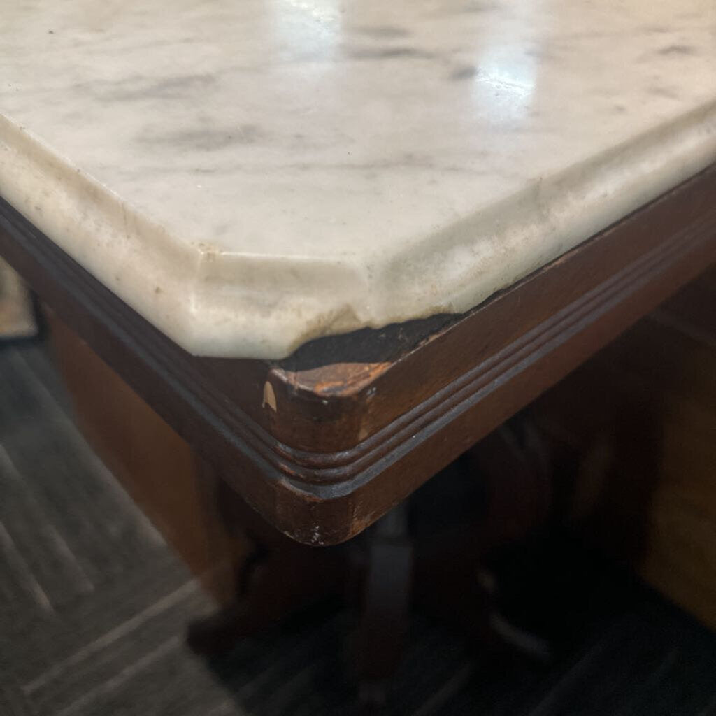 Marble Top Parlor Table