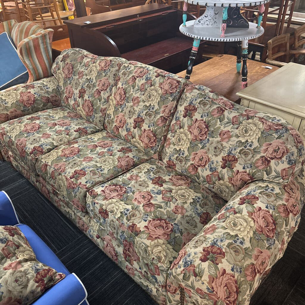 Flexsteel Floral Sofa