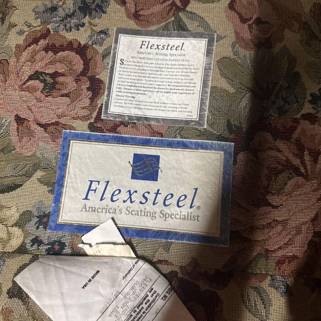 Flexsteel Floral Sofa