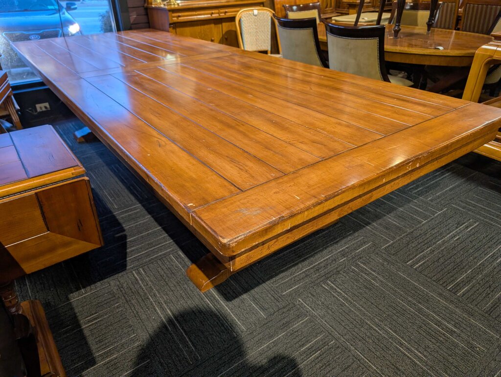 Custom Made Solid Cherry Conference/Banquet Table (DELIVERY NOT AVAILABLE, PICK UP ONLY))