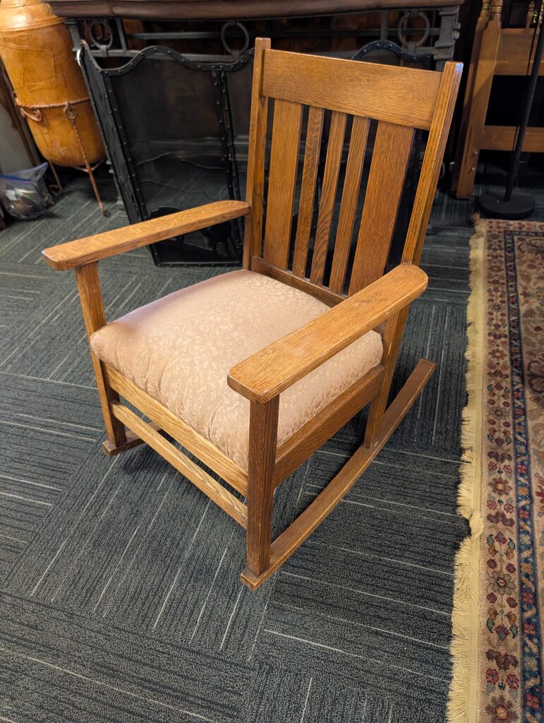Antique Mission Oak Rocker