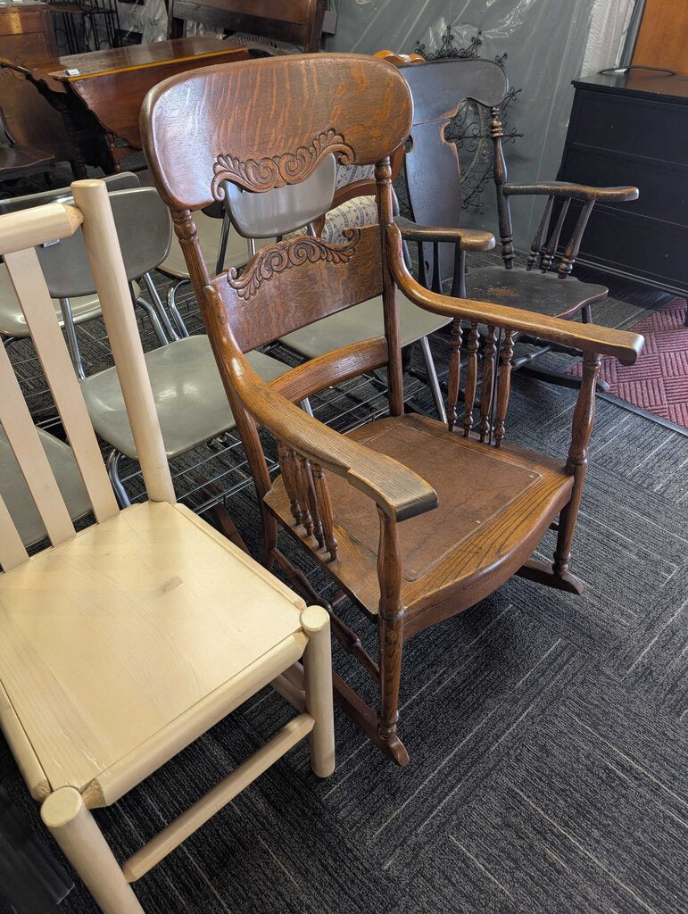 Antique Oak Rocker