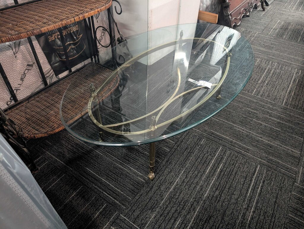 Glass Top Coffee Table