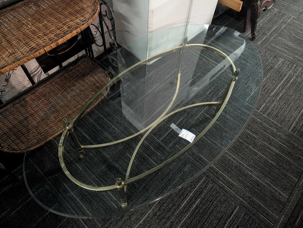 Glass Top Coffee Table