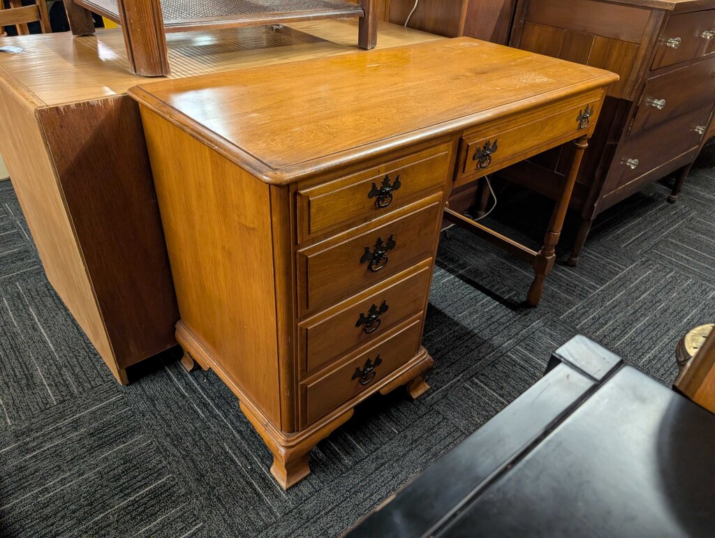 Vintage Maple Desk By Kling