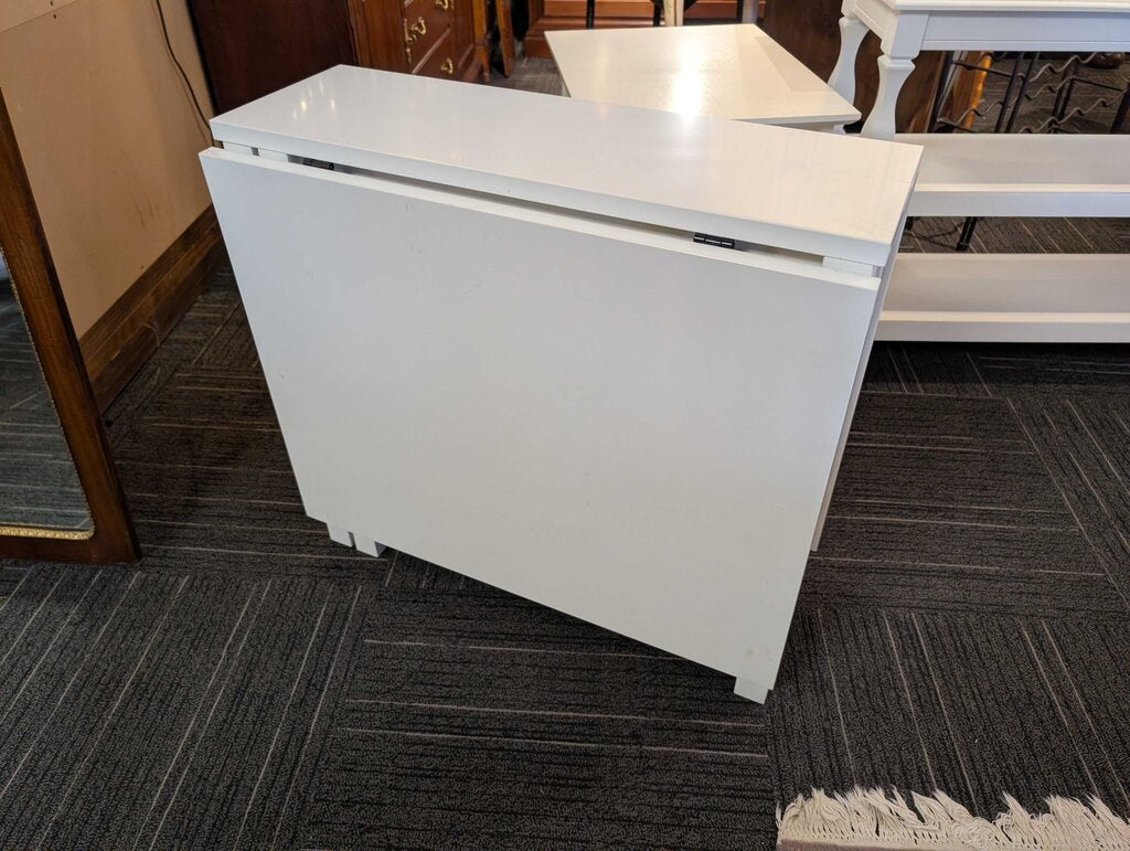 Drop Leaf Five Drawer Table (sixth drawer is missing)