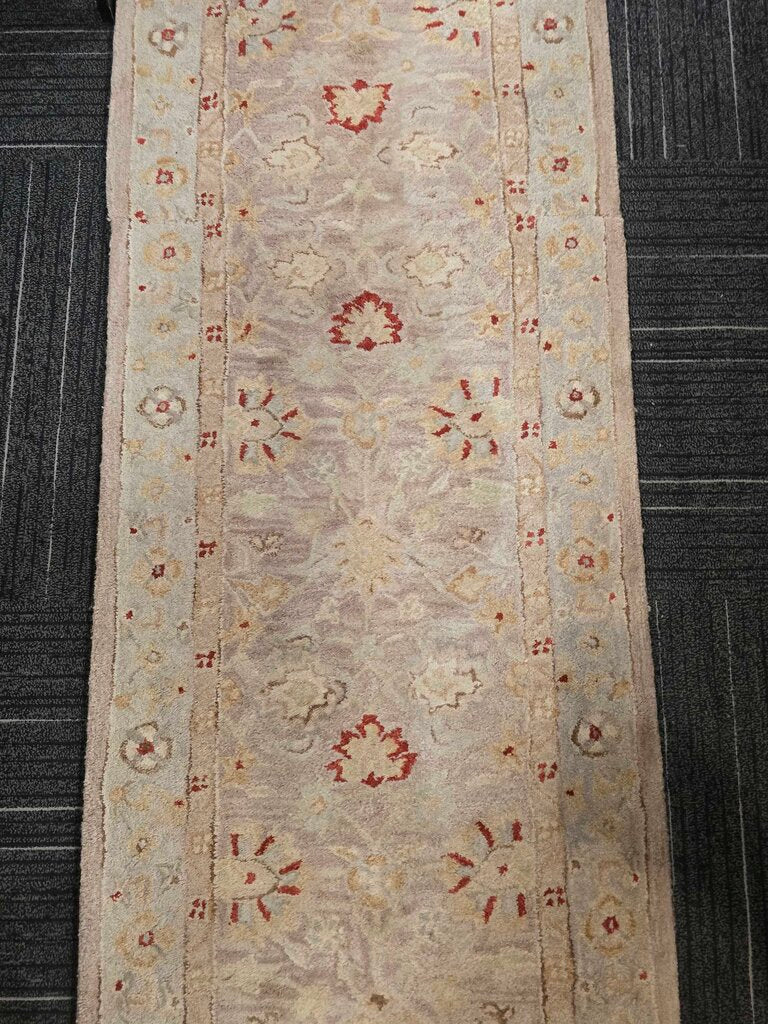 Hand Hooked Wool Runner by Safavieh "Anatolia" 17' by 2'3"