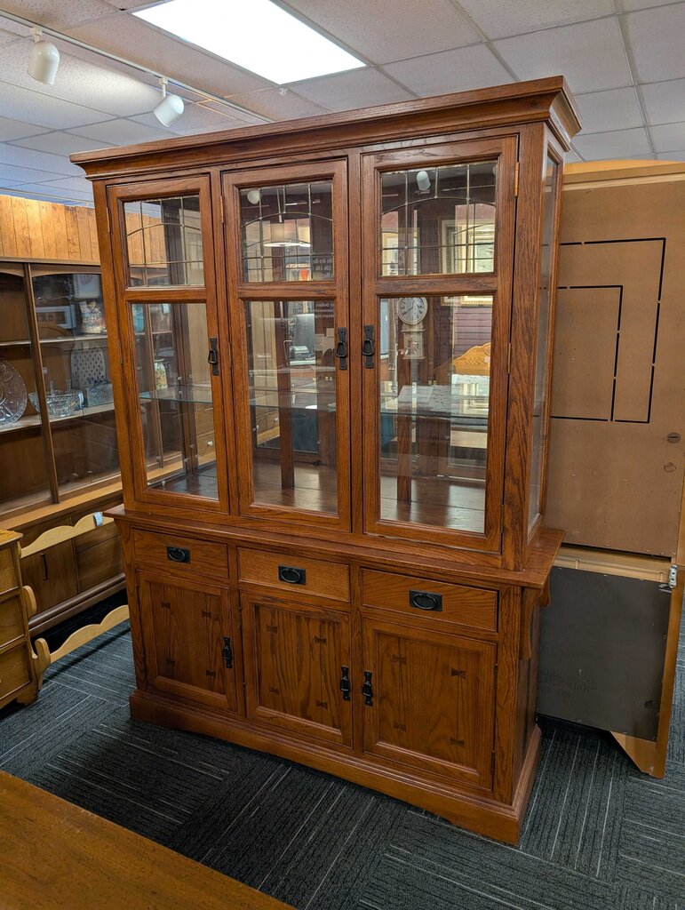 Mission Style Hutch