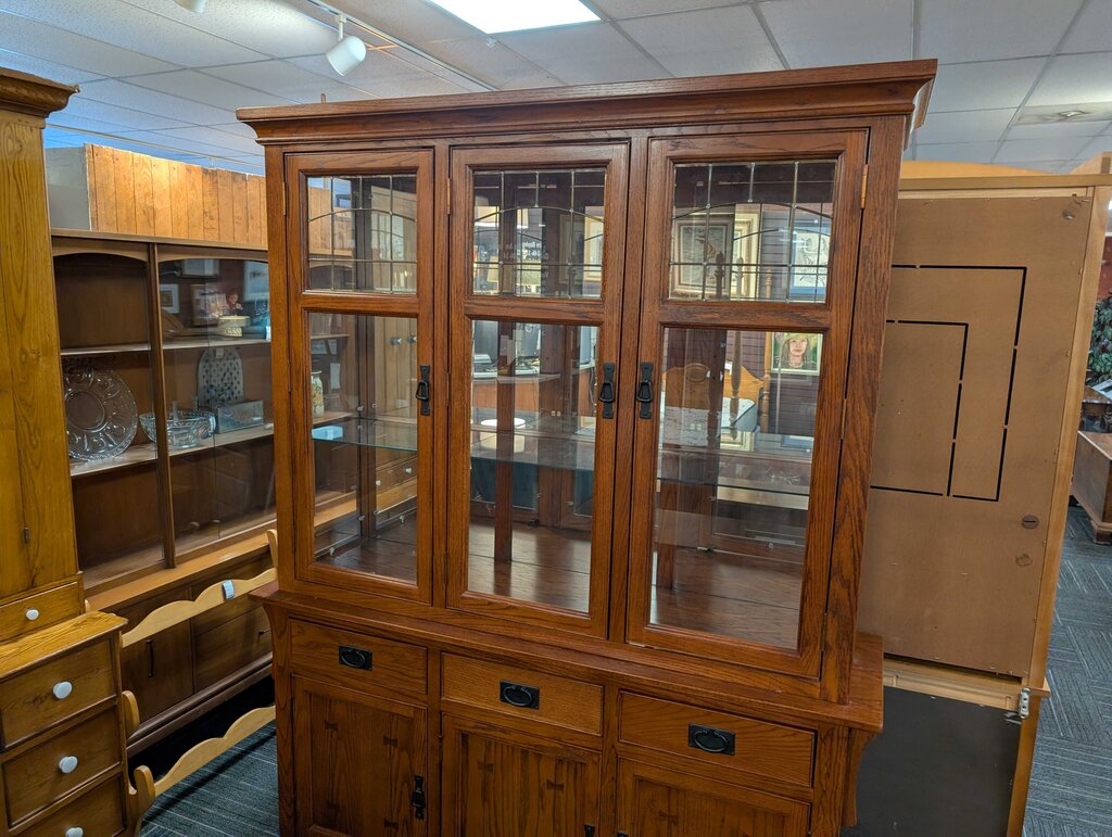 Mission Style Hutch