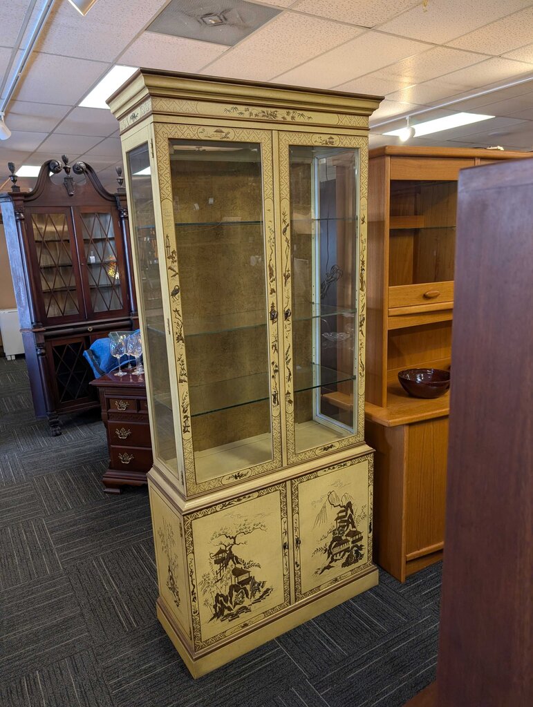 Asian Inspired Display Cabinet