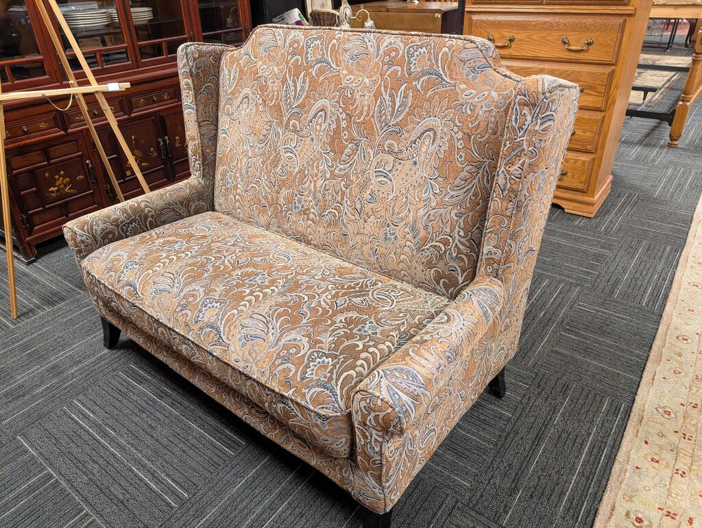 Modern Highback Loveseat