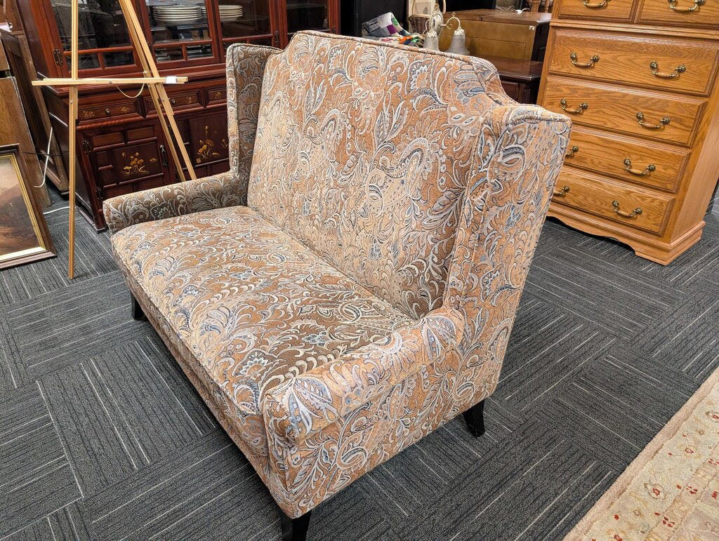 Modern Highback Loveseat