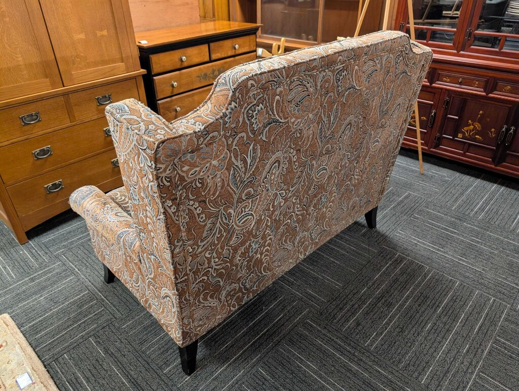 Modern Highback Loveseat