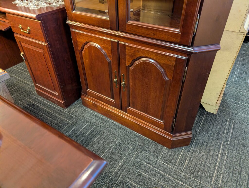 Cherry Corner Cabinet By Kincaid