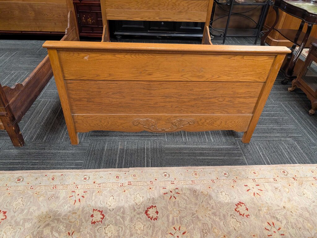 Antique Oak Full Size Bed