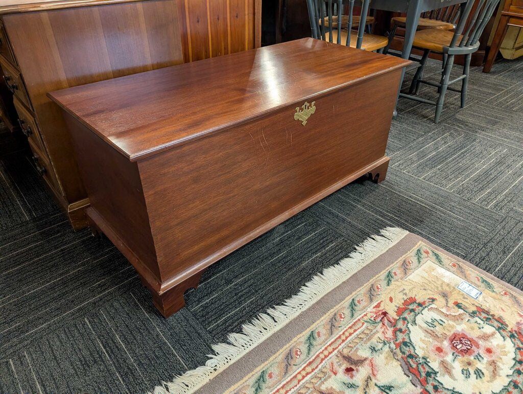 Mahogany Blanket Chest