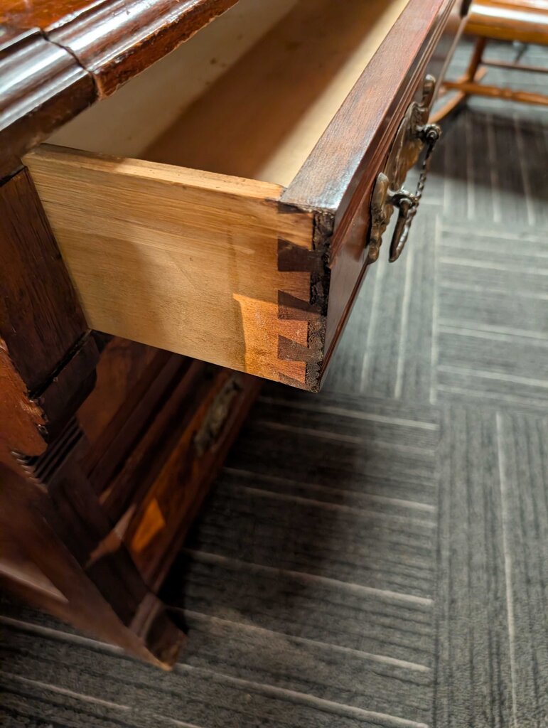 Antique Walnut Cylinder Rolltop Desk