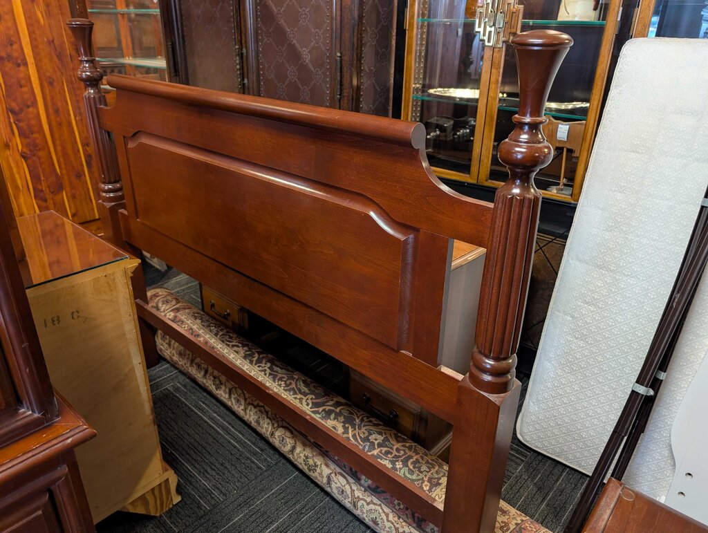 Vintage Cherry Queen Size Bed