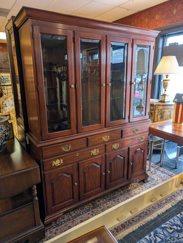 Henkel Harris Solid Cherry China Cabinet