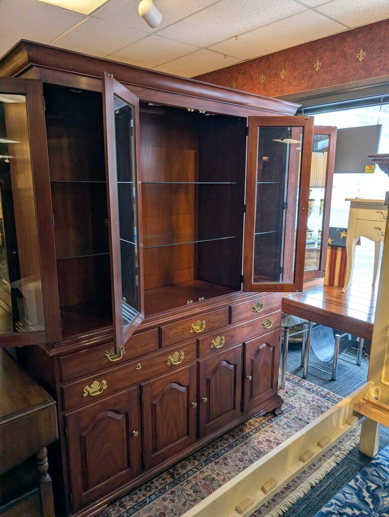 Henkel Harris Solid Cherry China Cabinet