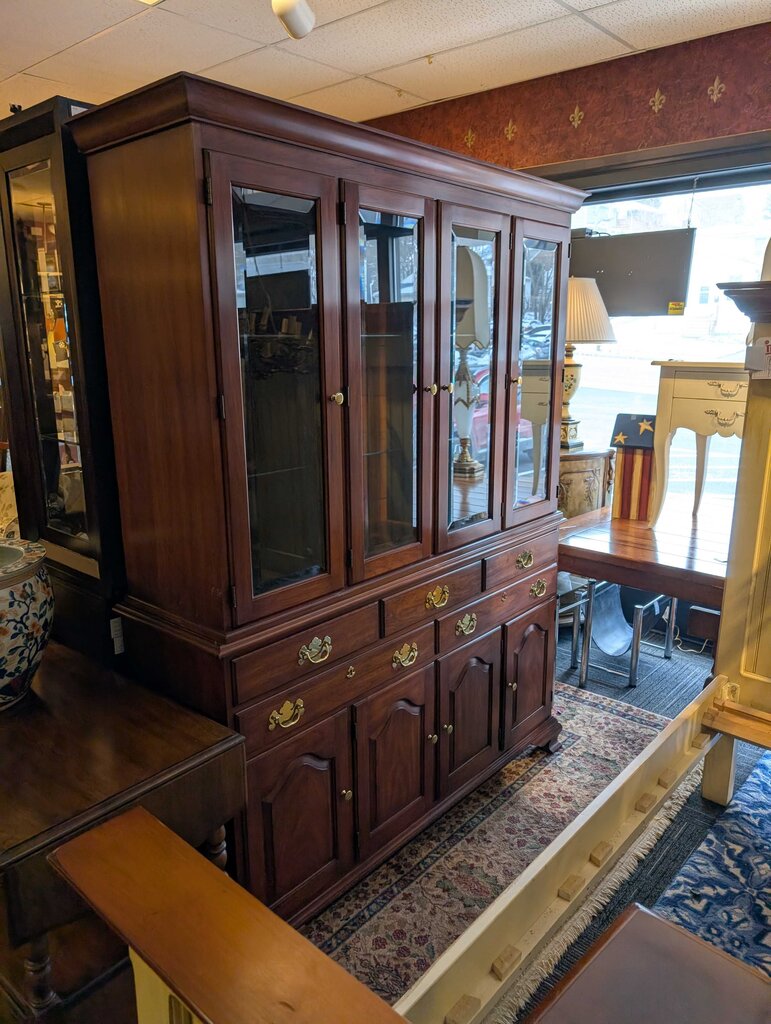 Henkel Harris Solid Cherry China Cabinet