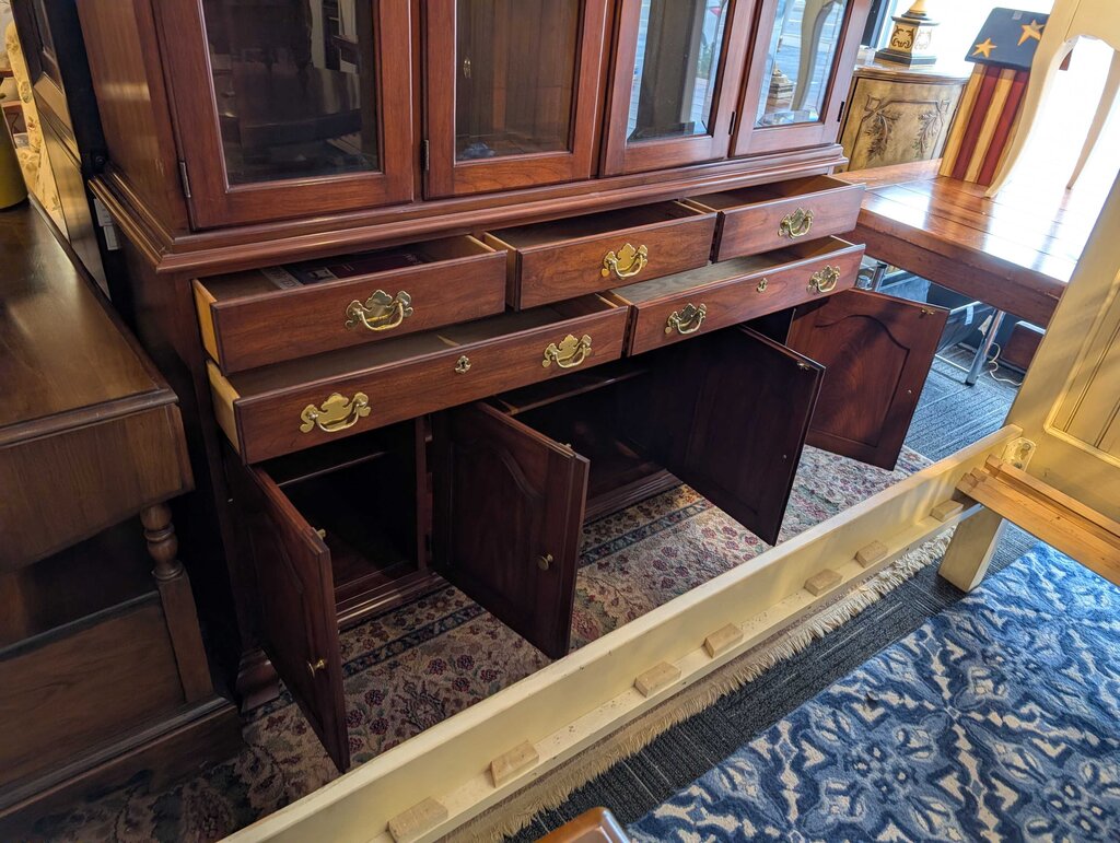 Henkel Harris Solid Cherry China Cabinet