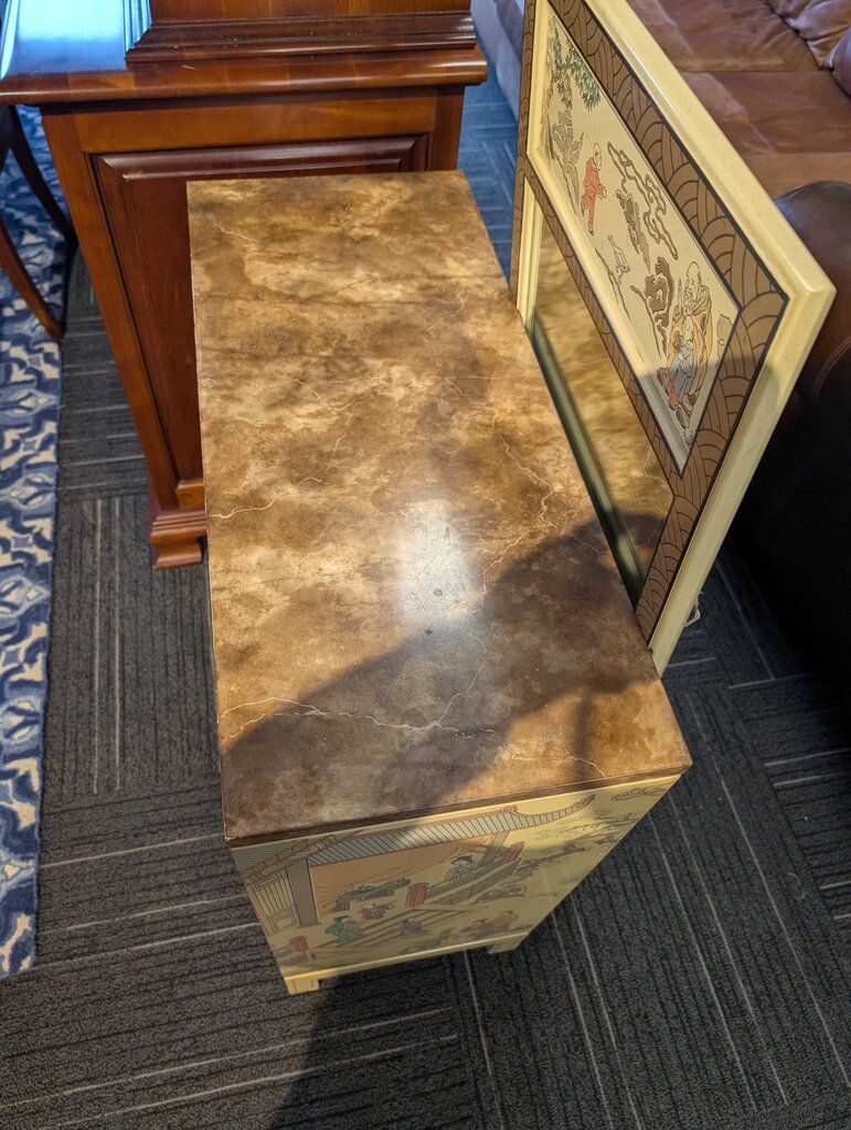 Entry Stand With Mirror By Drexel