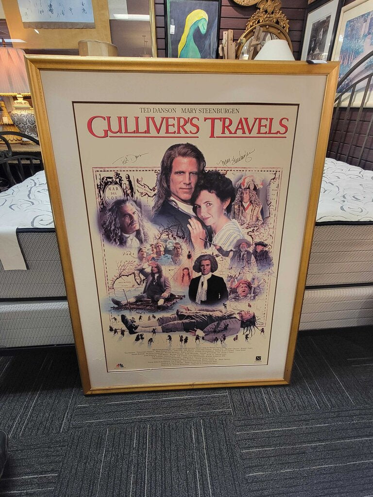 Gullivers Travels Signed Print