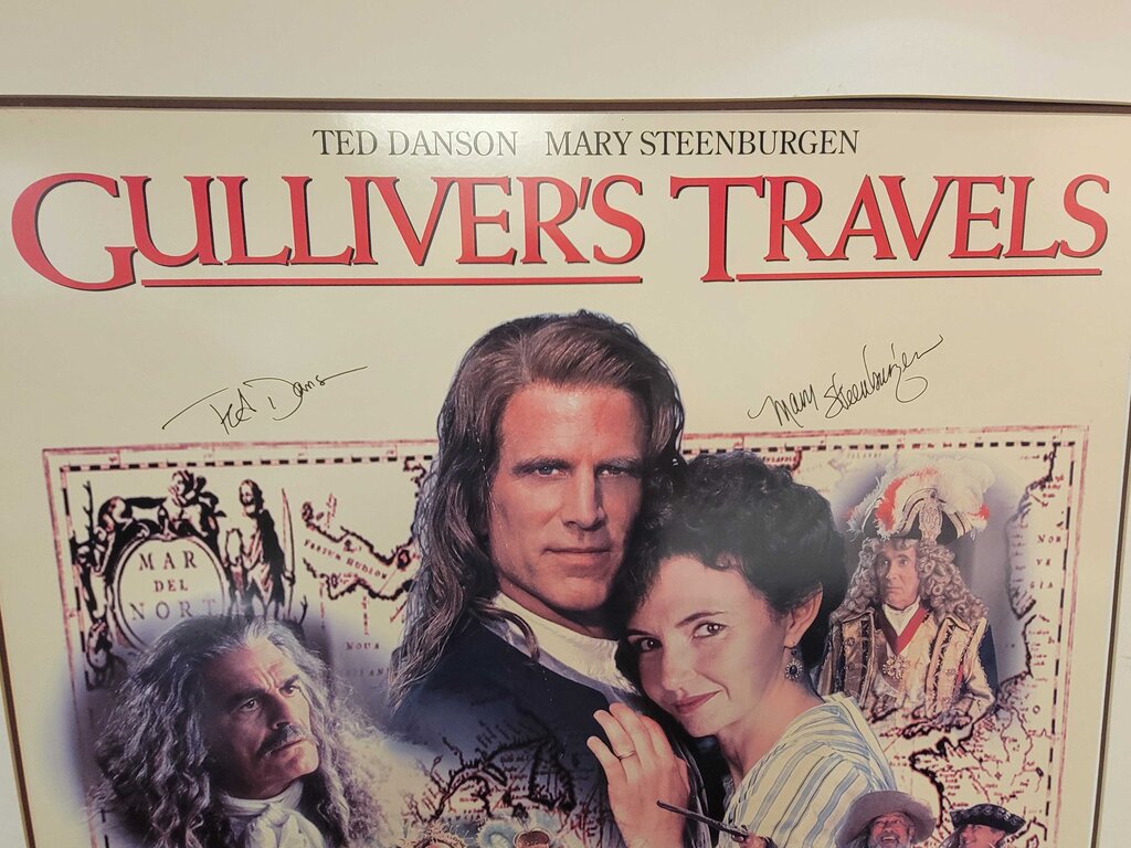 Gullivers Travels Signed Print
