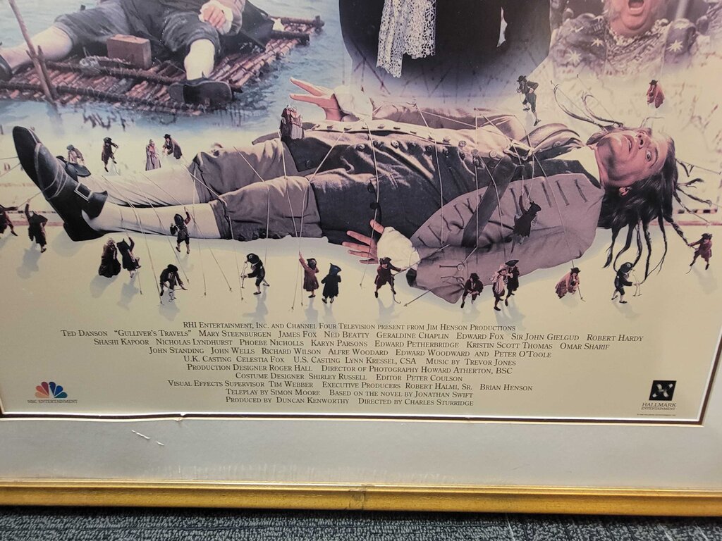 Gullivers Travels Signed Print